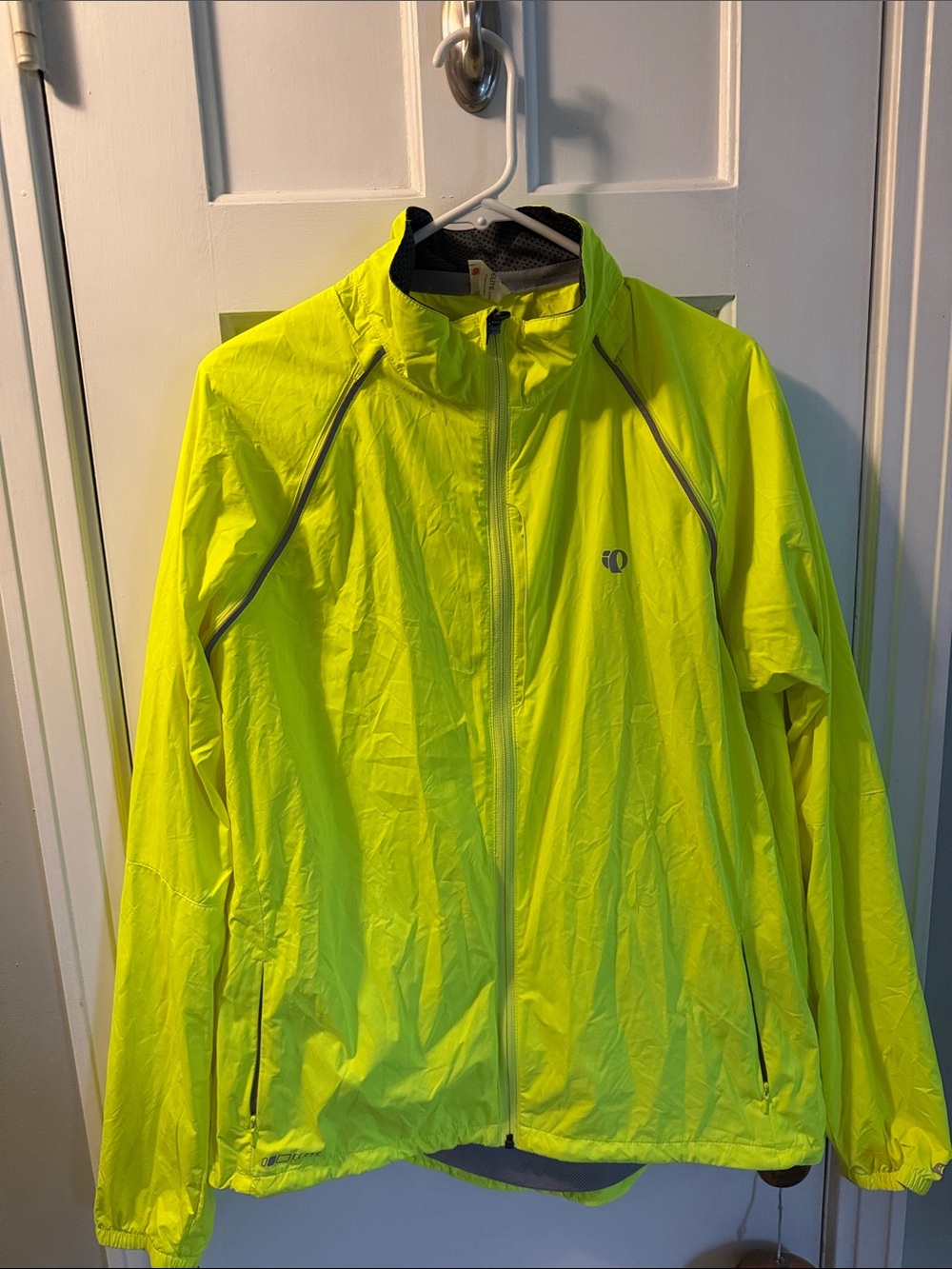 Pearl Izumi Men’s High-Vis Neon Yellow Windbreaker Jacket